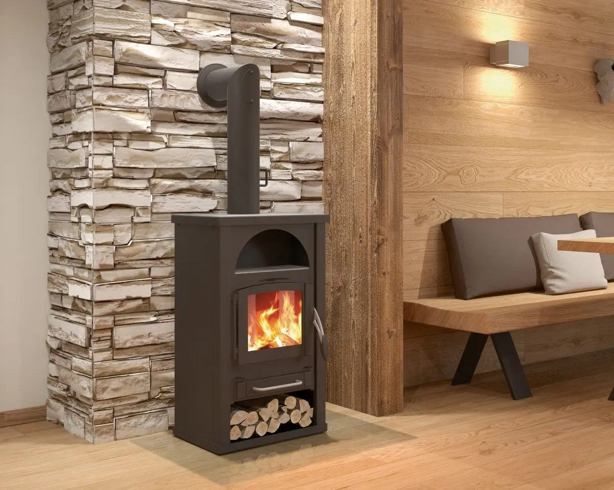 Poêle à bois ALPHA II - 1